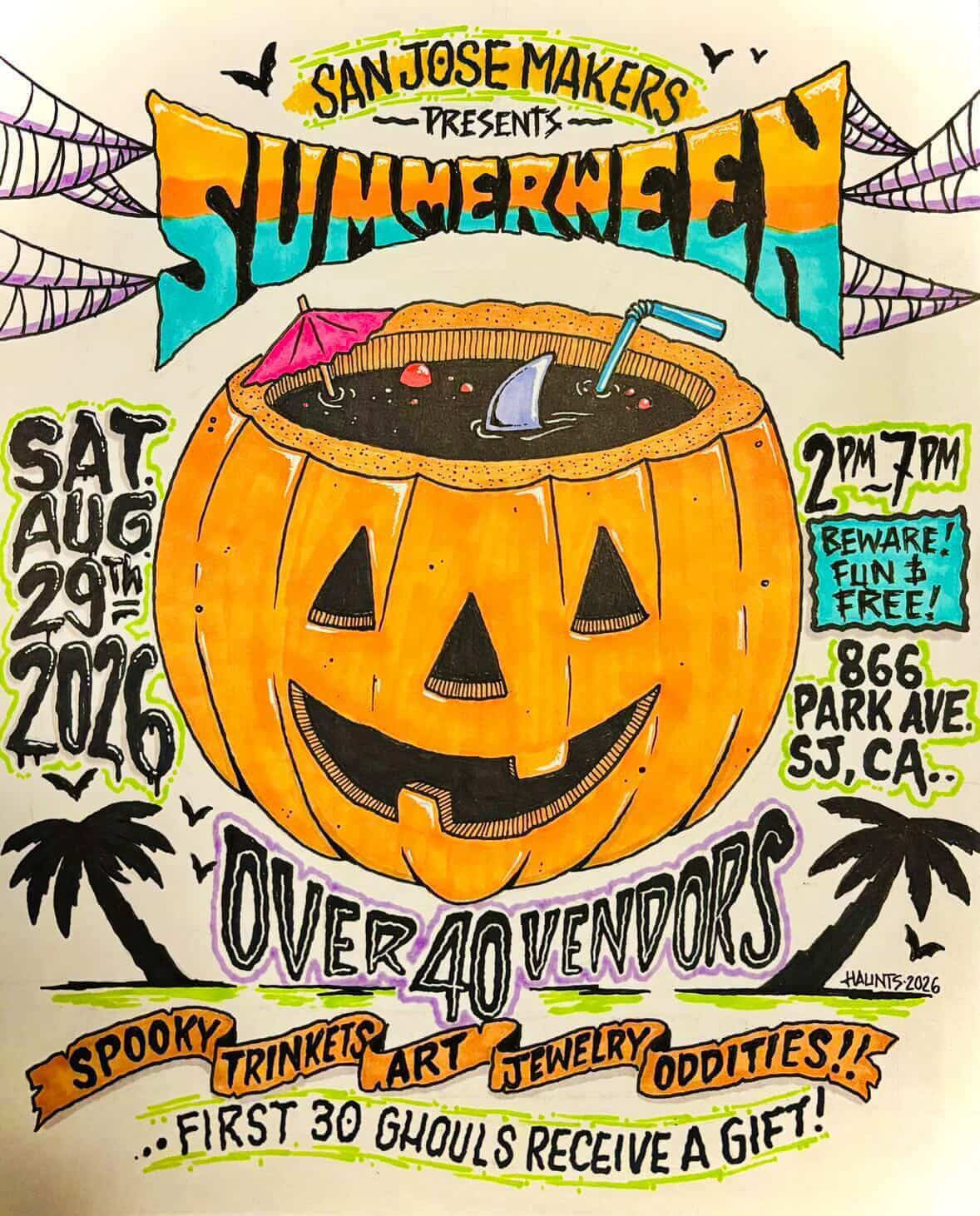 Summerween Paint-N-Pot!