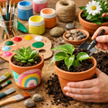 Mommy and Me Paint and Pot! May 1st - ADULT TICKET