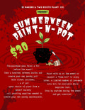 Summerween Paint-N-Pot!
